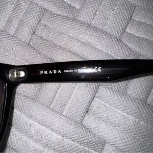 Prada | Accessories | Prada Spr2s Sunglasses Black Made In  display picture 3